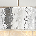 Люстра круглая с подвесками из текстурированного стекла молочного цвета Hinkley варинант исполнения - 6 | Loft Concept в Екатеринбурге