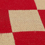 Плед хлопковый по мотивам башкирских орнаментов Ural and Siberian Patterns варинант исполнения - 4 | Loft Concept в Екатеринбурге