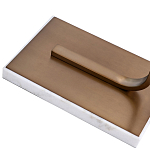 Торшер с белым тканевым абажуром на мраморном основании Cconcise варинант исполнения - 2 | Loft Concept в Екатеринбурге