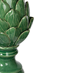 Статуэтка в виде артишока из зелёной керамики с глянцевыми лепестками Artichoke Decor  варинант исполнения - 1 | Loft Concept в Екатеринбурге