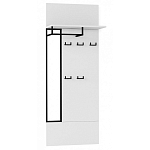 Вешалка настенная белая Strict Lines варинант исполнения - 1 | Loft Concept в Екатеринбурге