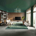 Люстра подвесная с 20-ю цилиндрическими матовыми плафонами Delta Light варинант исполнения - 5 | Loft Concept в Екатеринбурге