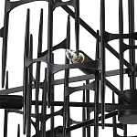 Люстра черная остроконечной формы Black Satin варинант исполнения - 1 | Loft Concept в Екатеринбурге