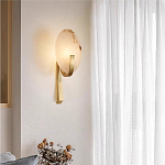 Бра с мраморным рассеивателем овальной формы Torch варинант исполнения - 1 | Loft Concept в Екатеринбурге