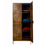 Распашной шкаф с фактурным фасадом Termite варинант исполнения - 3 | Loft Concept в Екатеринбурге