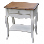 Тумба прикроватная с ящиком и открытой полкой Interiors Romance варинант исполнения - 1 | Loft Concept в Екатеринбурге