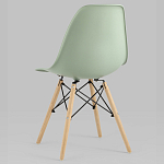 Пластиковый стул на ножках из массива бука Eames Mint варинант исполнения - 5 | Loft Concept в Екатеринбурге