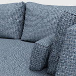 Мебельная ткань Шенилл голубой цвет 142 см T4-49 варинант исполнения - 10 | Loft Concept в Екатеринбурге