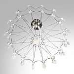 Люстра подвесная из металла с хрустальными прозрачными подвесками Quasar 81 варинант исполнения - 11 | Loft Concept в Екатеринбурге