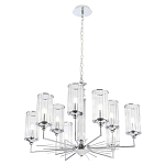 Люстра с 9-ю цилиндрическими стеклянными плафонами Jeanette варинант исполнения - 10 | Loft Concept в Екатеринбурге