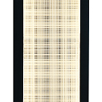 Светодиодное прямоугольное бра из металла черного цвета Lattice Lux варинант исполнения - 3 | Loft Concept в Екатеринбурге