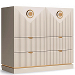 Комод с фактурным фасадом Satin Furniture варинант исполнения - 1 | Loft Concept в Екатеринбурге