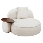 Кушетка Orus с овальным столиком  варинант исполнения - 1 | Loft Concept в Екатеринбурге