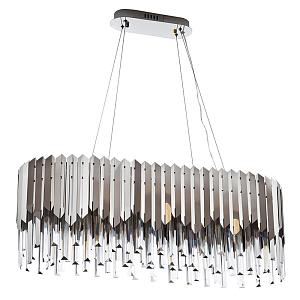 Большая многоярусная люстра Iroh Future Хром