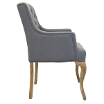 Кресло Mason Classical Armchair grey flax варинант исполнения - 1 | Loft Concept в Екатеринбурге