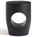 Приставной столик черного цвета AMORPHOUS варинант исполнения - 1 | Loft Concept в Екатеринбурге