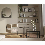 Зеркало круглое в металлической оправе Urban Style Space варинант исполнения - 1 | Loft Concept в Екатеринбурге