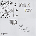 Плитка с узором Граффити 2 варинант исполнения - 2 | Loft Concept в Екатеринбурге