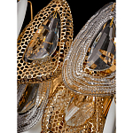 Бра с белыми и прозрачными подвесками Character Chandelier варинант исполнения - 3 | Loft Concept в Екатеринбурге