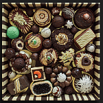 Панно "Конфетное ассорти" Chocolate Candy Assortment варинант исполнения - 1 | Loft Concept в Екатеринбурге