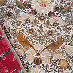 Мебельная ткань Гобелен William Morris кофейный цвет N 1114 варинант исполнения - 3 | Loft Concept в Екатеринбурге