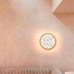 Бра в форме диска с перламутровыми прямоугольниками из морской ракушки Touch of Marine Charm варинант исполнения - 3 | Loft Concept в Екатеринбурге