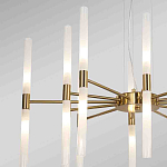 Люстра подвесная с 20-ю цилиндрическими матовыми плафонами Delta Light варинант исполнения - 4 | Loft Concept в Екатеринбурге