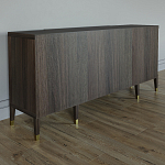 Большой Комод-буфет Elsa Dreams Walnut с ящиками варинант исполнения - 7 | Loft Concept в Екатеринбурге