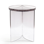 Стол журнальный круглый Acrylic Аether Smoke варинант исполнения - 2 | Loft Concept в Екатеринбурге