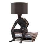 Настольная лампа с абажуром GERTY LAMP варинант исполнения - 1 | Loft Concept в Екатеринбурге