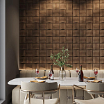 Гипсовая 3D панель с принтографией PM-26 варинант исполнения - 2 | Loft Concept в Екатеринбурге