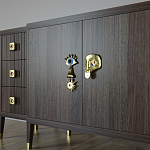 Большой Комод-буфет Elsa Dreams Walnut с ящиками варинант исполнения - 2 | Loft Concept в Екатеринбурге