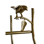 Стеллаж металлический с птичками Primavera варинант исполнения - 4 | Loft Concept в Екатеринбурге