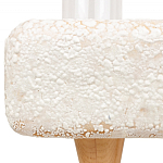 Керамический столик на деревянных ножках «Квадро» варинант исполнения - 5 | Loft Concept в Екатеринбурге