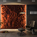 Барельеф RHINOCER варинант исполнения - 1 | Loft Concept в Екатеринбурге