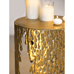 Столик дизайнерский Copper streaks варинант исполнения - 7 | Loft Concept в Екатеринбурге