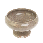 Фруктовница из натурального камня Мрамор Бежевый Natural Stone Fruit Bowls варинант исполнения - 2 | Loft Concept в Екатеринбурге