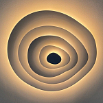 Потолочная люстра круглая многослойная Multilayering варинант исполнения - 10 | Loft Concept в Екатеринбурге