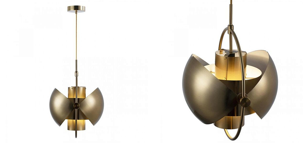 Подвесной светильник Louis Weisdorff Gold диаметр 38 Подвесной светильник Louis Weisdorff Gold диаметр 38 - Loft-Concept в Екатеринбурге
