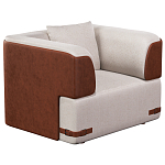 Кресло Richmond  с кожаной отделкой варинант исполнения - 1 | Loft Concept в Екатеринбурге