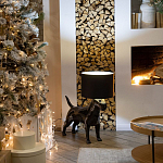 Лампа COLLECTION OF DOGS с абажуром Бультерьер варинант исполнения - 7 | Loft Concept в Екатеринбурге