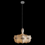 Подвесной светильник с белым фигурным абажуром и мягкими волнистыми краями Cloud Motion  варинант исполнения - 5 | Loft Concept в Екатеринбурге