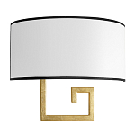 Бра с белым овальным абажуром с черной окантовкой Natural Concepts варинант исполнения - 2 | Loft Concept в Екатеринбурге