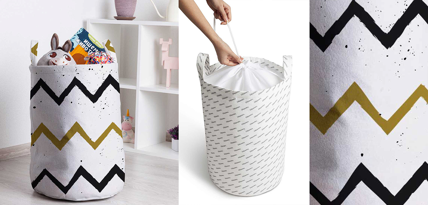 Корзина Chevron Basket Корзина Chevron Basket - Loft-Concept в Екатеринбурге
