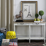 Деревянная консоль с двумя ящиками Margery Provence Console Table варинант исполнения - 3 | Loft Concept в Екатеринбурге