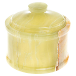 Сахарница из натурального камня Оникс Stone Sugar Bowls варинант исполнения - 1 | Loft Concept в Екатеринбурге