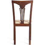 Стул деревянный с узором ручной работы Espresso варинант исполнения - 6 | Loft Concept в Екатеринбурге