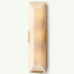 Бра прямоугольное высокое с мраморным плафоном Calling to Shine варинант исполнения - 1 | Loft Concept в Екатеринбурге