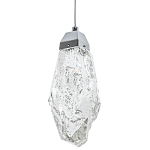 Подвесной светильник Soar Hanging Lamp Silver Transparent Прозрачный варинант исполнения - 1 | Loft Concept в Екатеринбурге