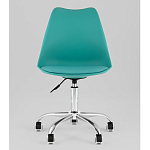 Офисный стул на металлическом основании EGGERY Blue пластик варинант исполнения - 5 | Loft Concept в Екатеринбурге